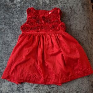 6M Red Rose Carter's Dress
